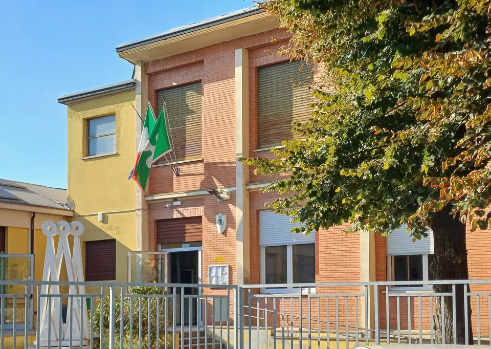 Il municipio di Castiglione d'Adda (LO).