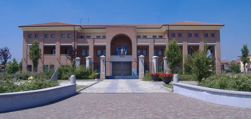 Municipality Palace of Montanaso Lomabrdo, (LO), Italy.