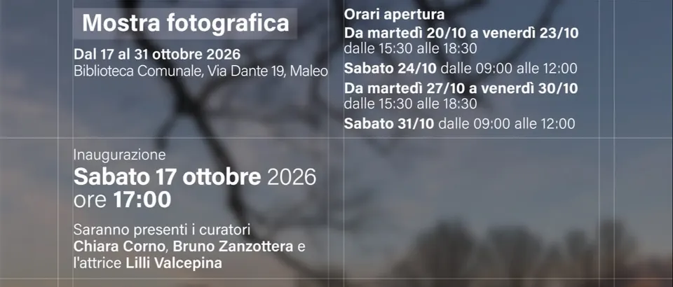 Maleo, la mostra fotografica "Anime del fiume" in biblioteca fino al 31 ottobre