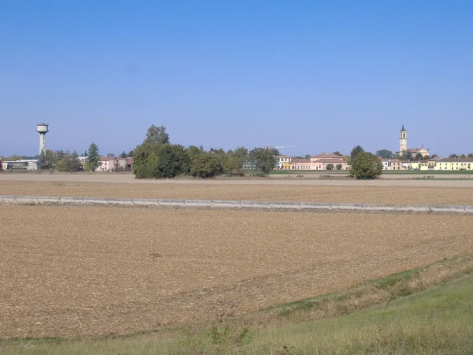 Panorama di Caselle Landi (LO) Italia